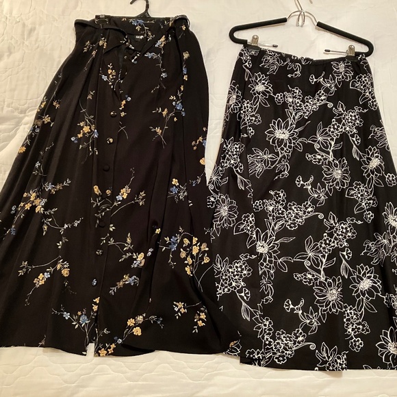 2 Lightweight Summer Skirt 90s Sag Harbor - Picture 1 of 5